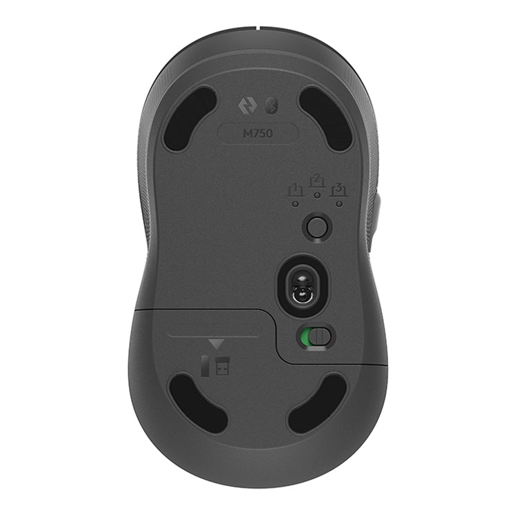 Беспроводная двухрежимная мышь Logitech M750 с разрешением 2000 точек на дюйм и частотой 2,4 ГГц
