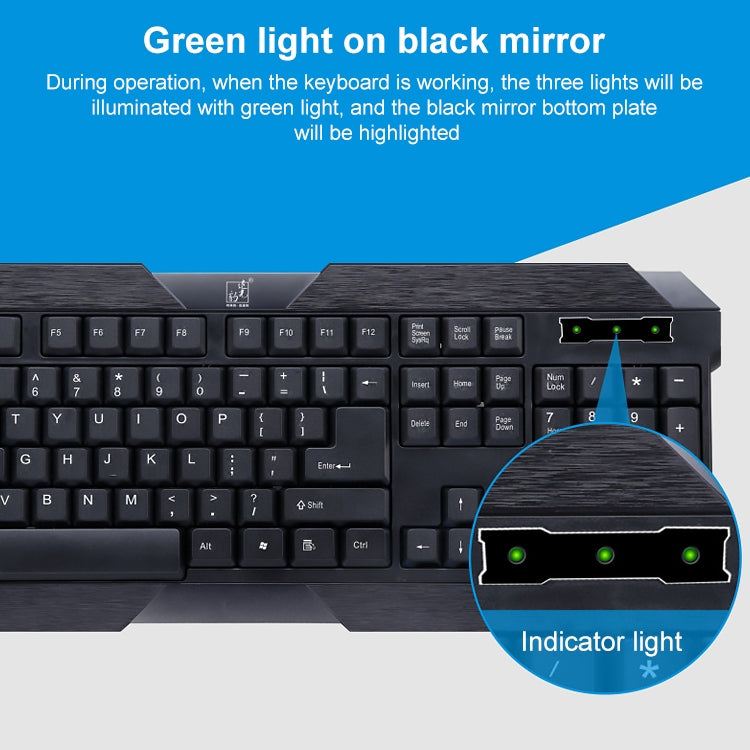 Проводная игровая USB-клавиатура ZGB Q19