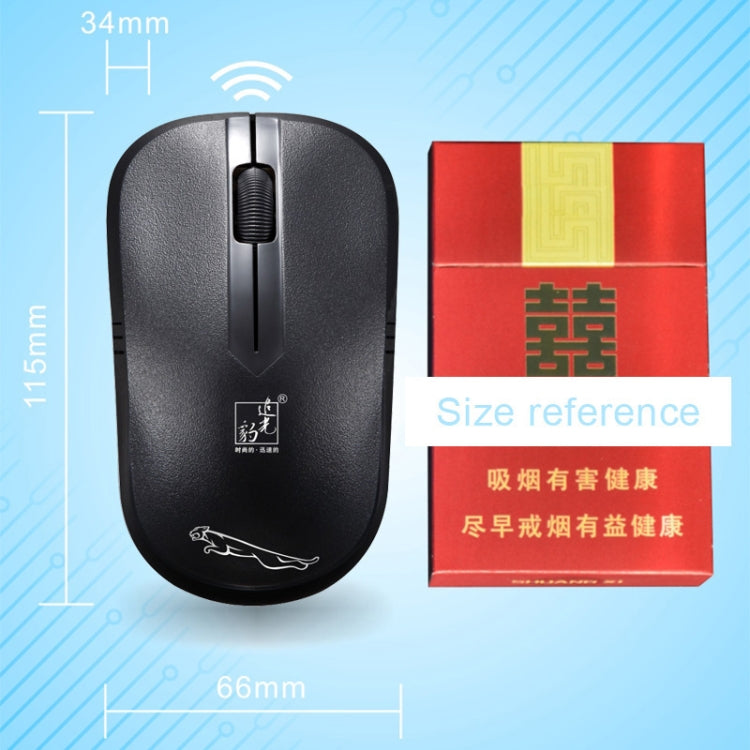 ZGB 101B 2.4GHz 1600 DPI profesionāla komerciāla bezvadu optiskā pele ar klusu klikšķi, mini beztrokšņa peles klēpjdatoram, datoram, bezvadu attālums: 30m