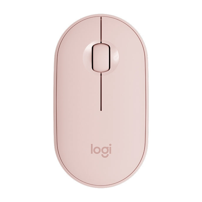 Logitech Pebble Cobblestone Shape Thin bezvadu Bluetooth optiskā pele ar 3 taustiņiem, 1000DPI, bez skaņas, bezvadu diapazons: 10m