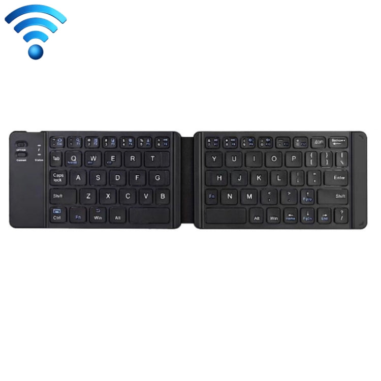 Беспроводная складная клавиатура Bluetooth K018 с USB-зарядкой и 67 клавишами