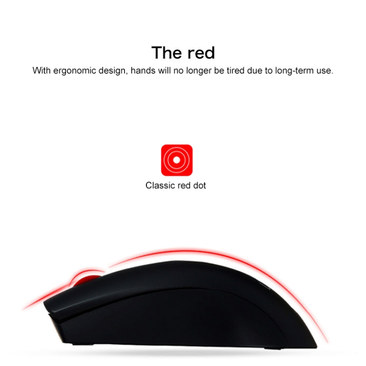 Беспроводная офисная мышь Lenovo M120 Pro Fashion Red Dot