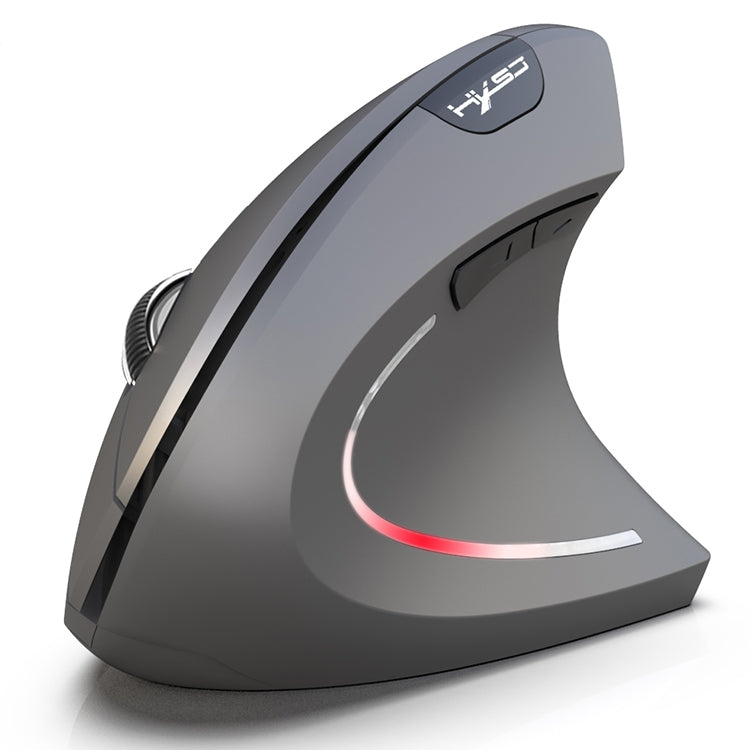 HXSJ T29 Bluetooth 3.0 bezvadu Bluetooth pele ar 6 taustiņiem, 2400 DPI, regulējama ergonomika, optiskā vertikālā pele
