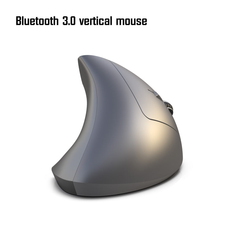 HXSJ T29 Bluetooth 3.0 bezvadu Bluetooth pele ar 6 taustiņiem, 2400 DPI, regulējama ergonomika, optiskā vertikālā pele