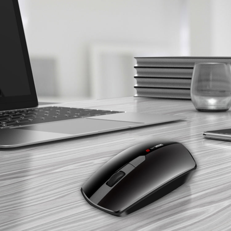 MCSaite MC-369AG USB-C / Type-C 1600DPI Trīs ātrumu regulējama bezvadu optiskā pele ar 4 pogām