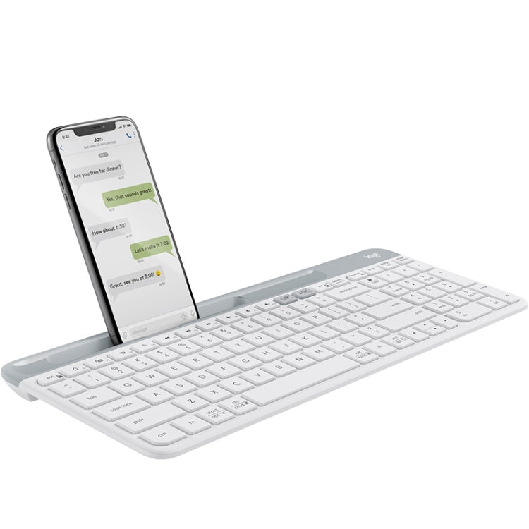 Logitech K580 Dual Modes — тонкая и легкая многофункциональная беспроводная клавиатура с держателем для телефона