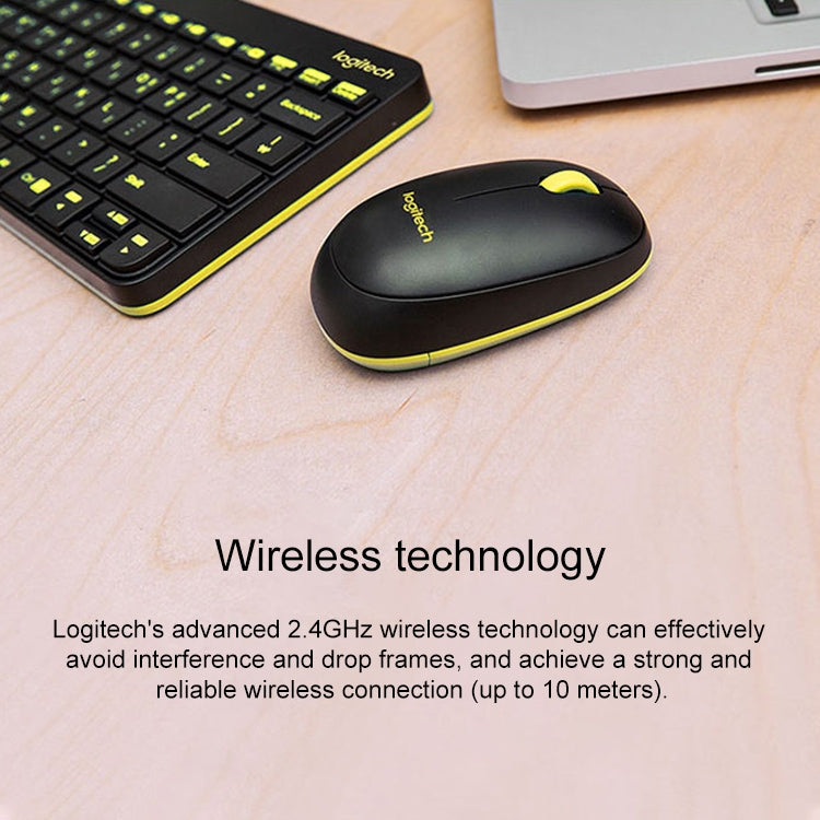 Комплект беспроводной клавиатуры и мыши Logitech MK240 Nano