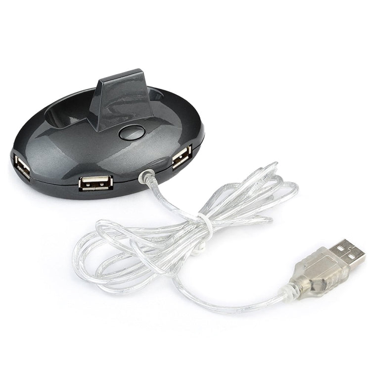 Беспроводная оптическая мышь MZ-012 2.4G 1200 DPI с возможностью зарядки, 3 портами USB-концентратора и док-станции для зарядки