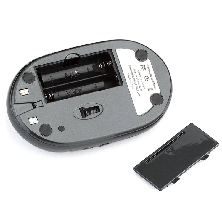 Беспроводная оптическая мышь MZ-012 2.4G 1200 DPI с возможностью зарядки, 3 портами USB-концентратора и док-станции для зарядки