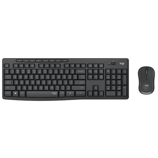Logitech MK295 USB bezvadu klusuma tastatūras/peles komplekts