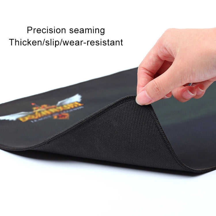 YINDIAO Large Rubber Mouse Pad Anti-skid Gaming Office Desk Pad Keyboard Mat, Size: 800x300mm (Universe)