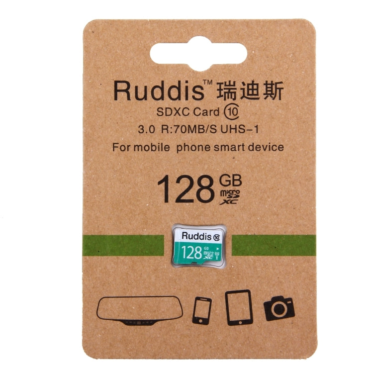 Карта памяти Ruddis 128 ГБ высокоскоростной класс 10 TF/Micro SDXC UHS-1(U1)