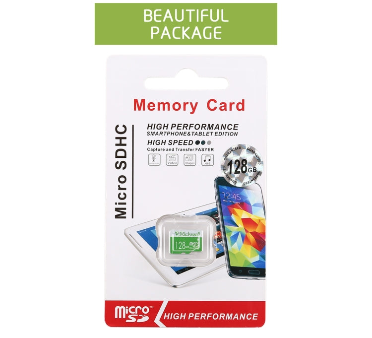 Карта памяти Richwell 16 ГБ, высокоскоростная, класс 10, Micro SD(TF)