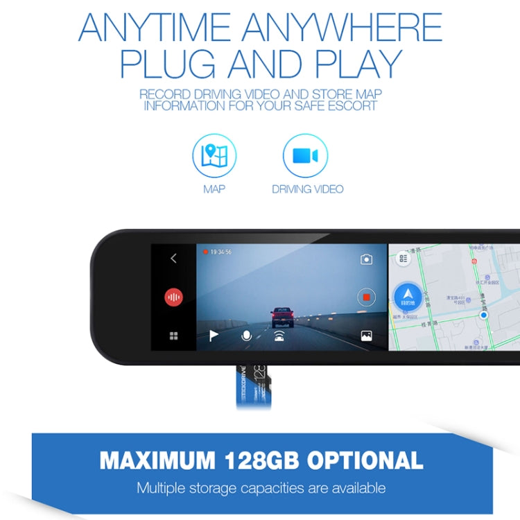 Карта памяти STICKDRIVE 128 ГБ High Speed U3 Blue and Black TF (Micro SD)