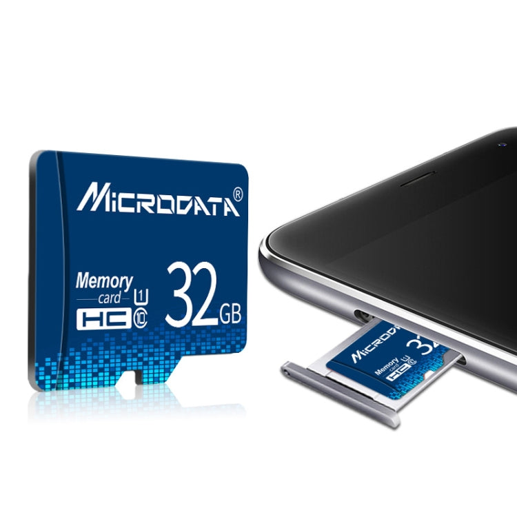 Карта памяти Microdata 16 ГБ U1 Blue TF (Micro SD)