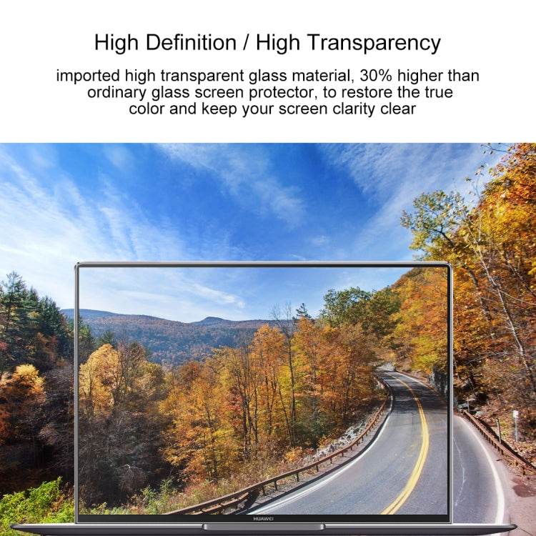 0.4mm 9H Surface Hardness Full Screen Tempered Glass Film for Huawei MateBook X Pro 13.9 inch - Zyvoza.shop