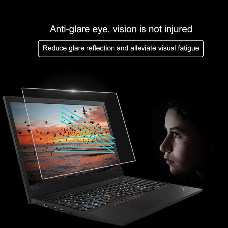 Закаленное стекло с твердостью поверхности 9H для полноэкранного экрана Lenovo ThinkPad E585 15,6 дюйма