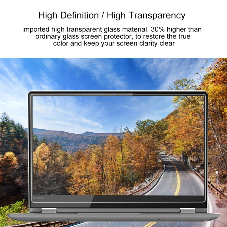 Закаленное стекло толщиной 0,4 мм и твердостью 9H для полного экрана Lenovo ThinkPad Yoga 530 (14 дюймов)