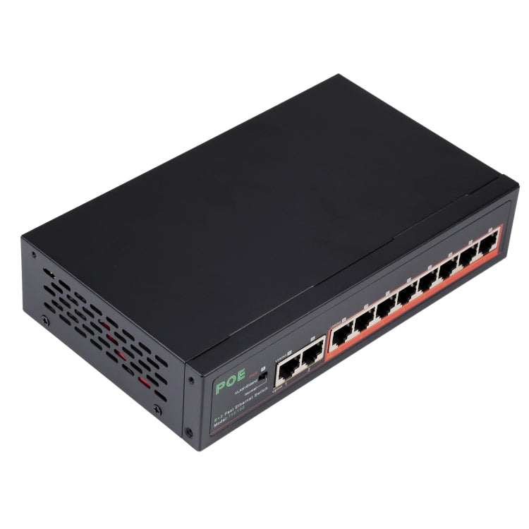 8-портовый коммутатор POE 10/100 Мбит/с, сетевой коммутатор IEEE802.3af Power Over Ethernet для устройств AP IP-камеры, VoIP-телефонии