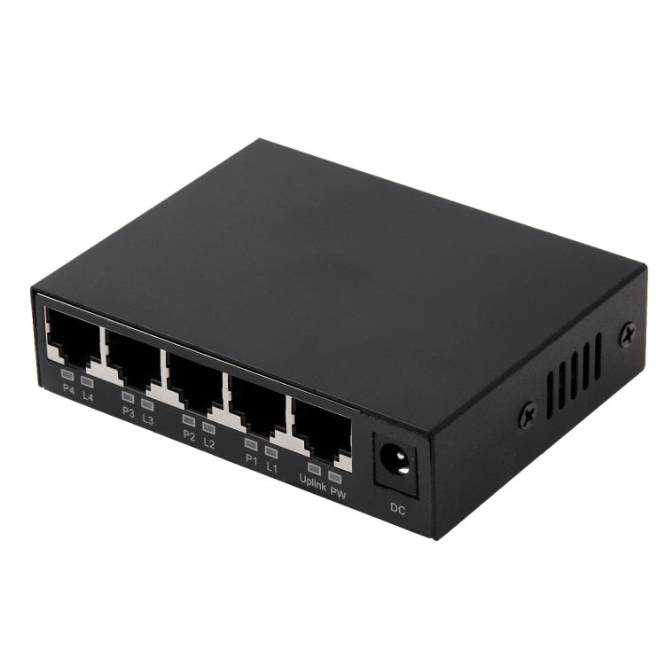 5-портовый коммутатор POE 10/100 Мбит/с, сетевой коммутатор IEEE802.3af Power Over Ethernet для устройств AP IP-камеры, VoIP-телефонии