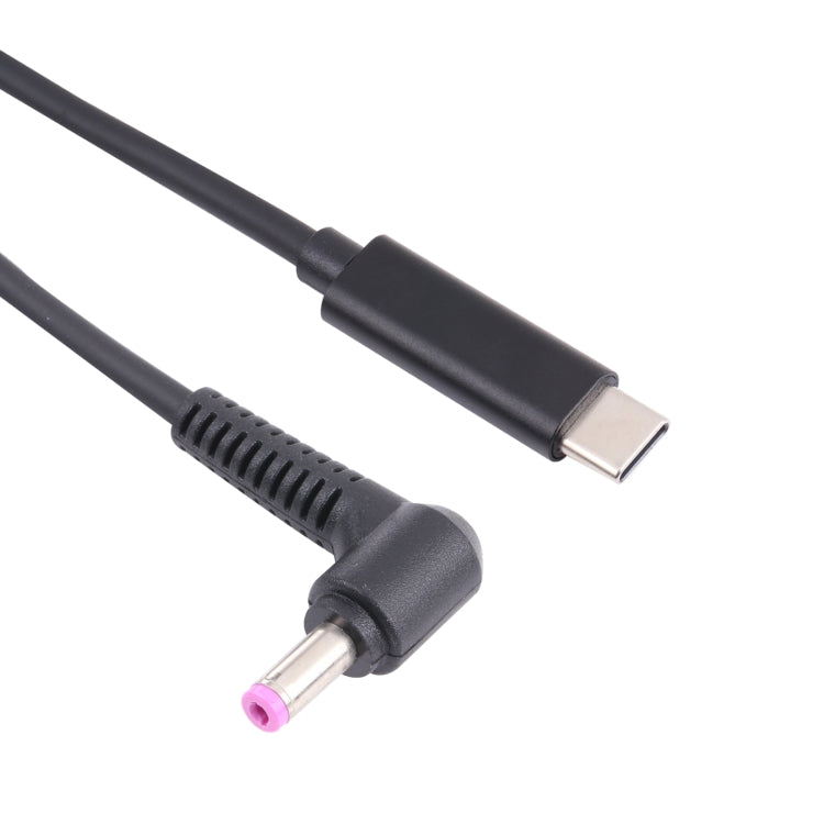 Кабель-адаптер 4,8 x 1,7 мм «папа» — USB-C / Type-C «папа», длина кабеля: 1,8 м