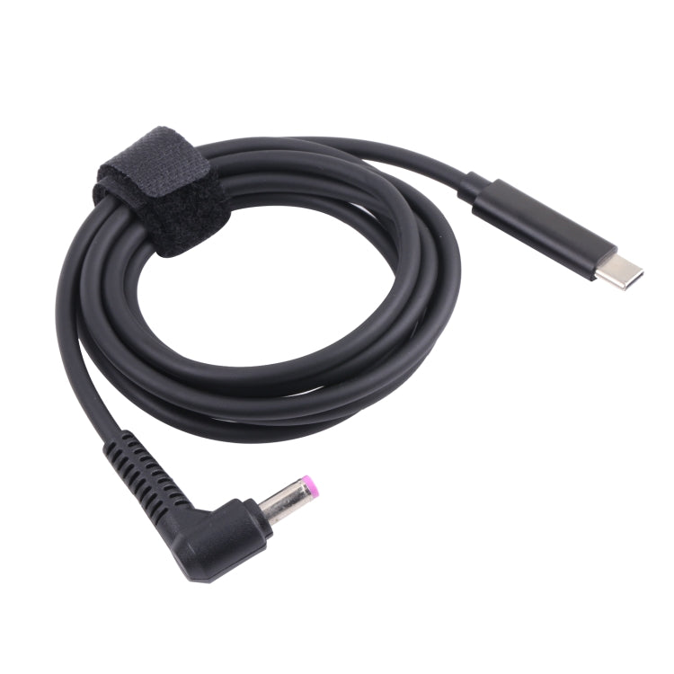 Кабель-адаптер 4,8 x 1,7 мм «папа» — USB-C / Type-C «папа», длина кабеля: 1,8 м