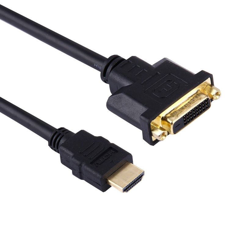 Кабель-адаптер HDMI (папа) 30 см на 24+1 DVI (мама)
