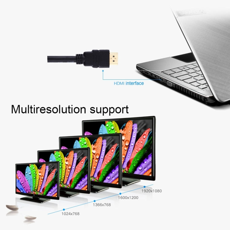 Кабель-адаптер HDMI (папа) 30 см на 24+1 DVI (мама)