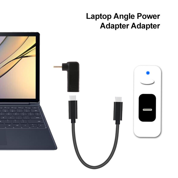 Угловой переходник 2,5 x 0,7 мм «папа» на USB-C / Type-C «мама»