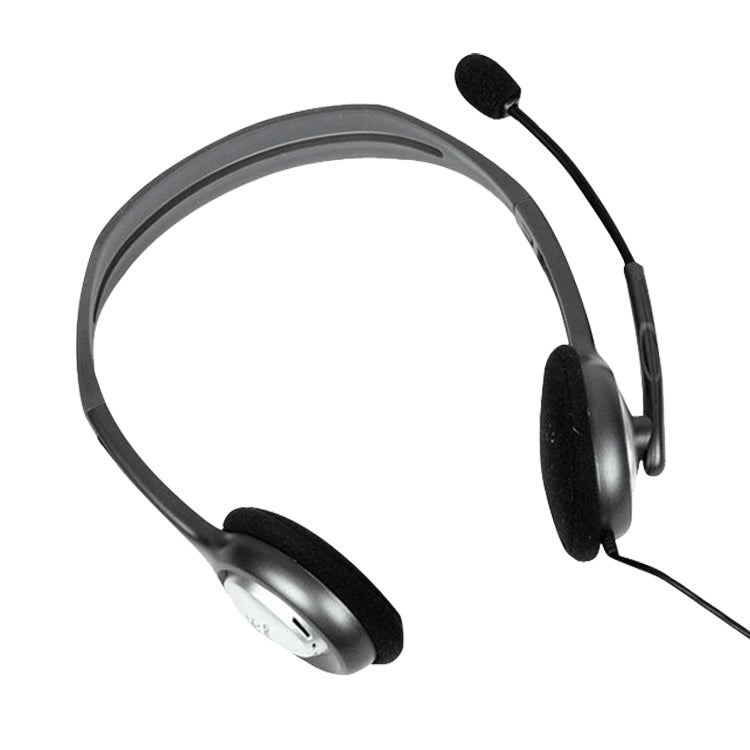Стереогарнитура Logitech H110 с двумя аудиоразъемами 3,5 мм