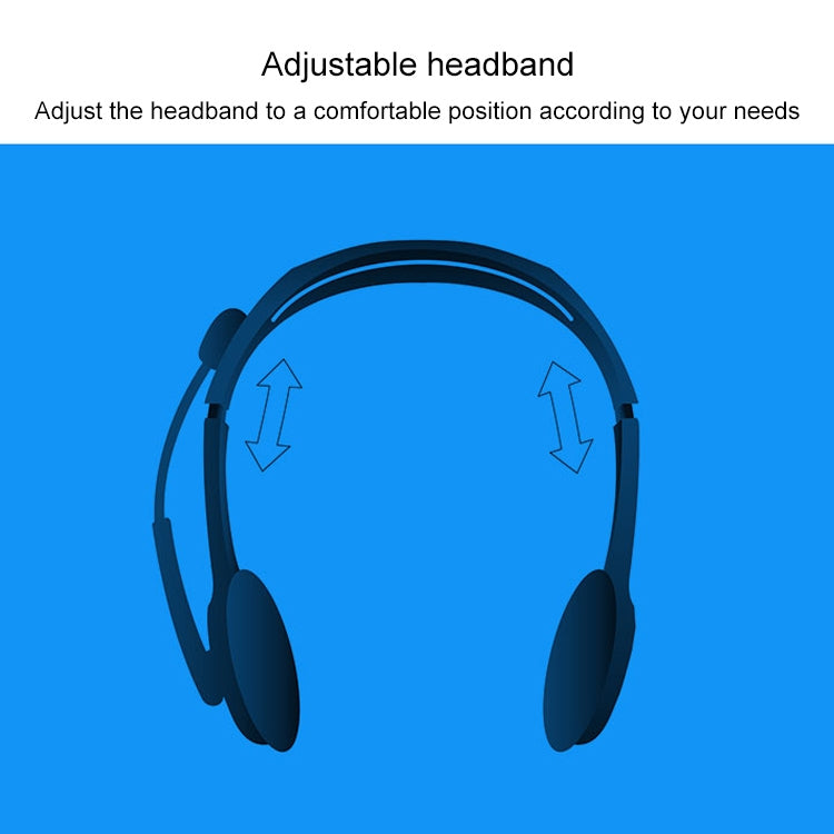 Стереогарнитура Logitech H110 с двумя аудиоразъемами 3,5 мм