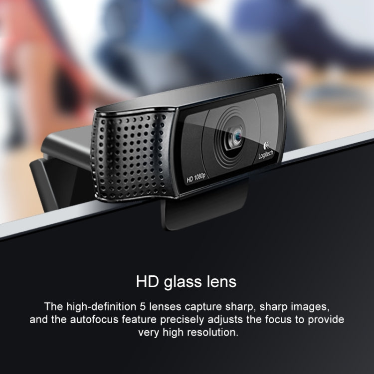 Веб-камера Logitech C920 Pro 1080P HD для прямой трансляции