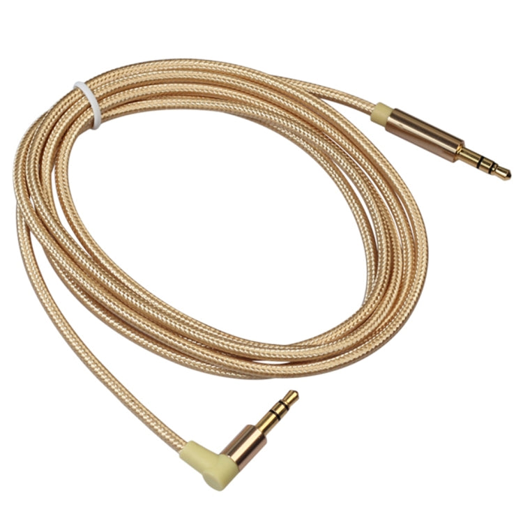 AV01 3,5 mm vīriešu-vīriešu elkoņa audio kabelis, garums: 1,5 m