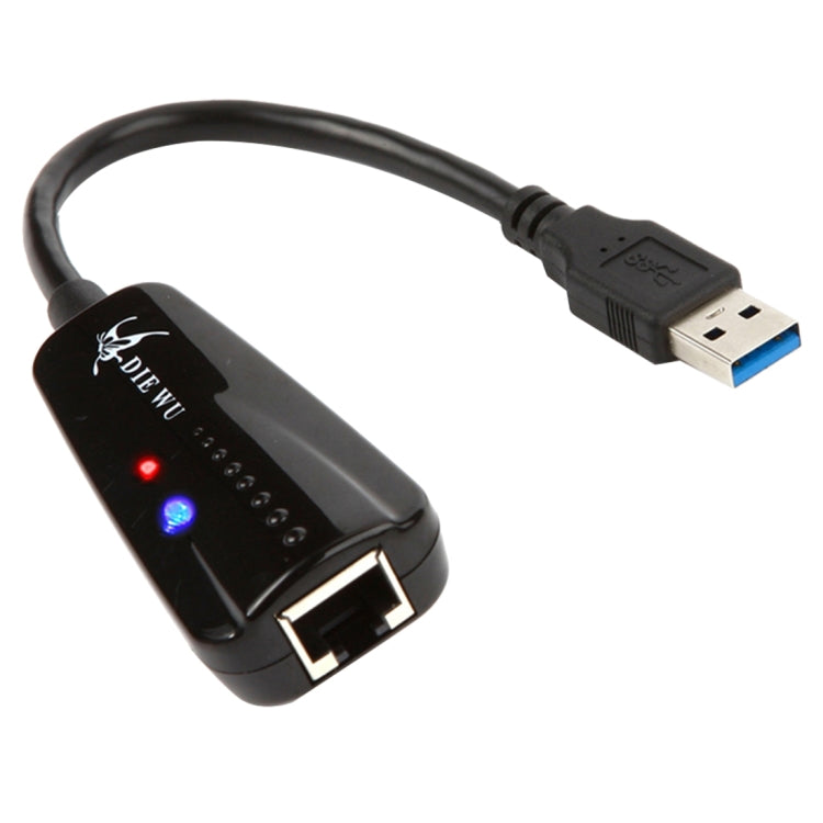 Сетевая карта-адаптер DIE WU TXA042 Realtek 8153 USB 3.0 - Gigabit Ethernet RJ45 LAN 10/100/1000 Мбит/с