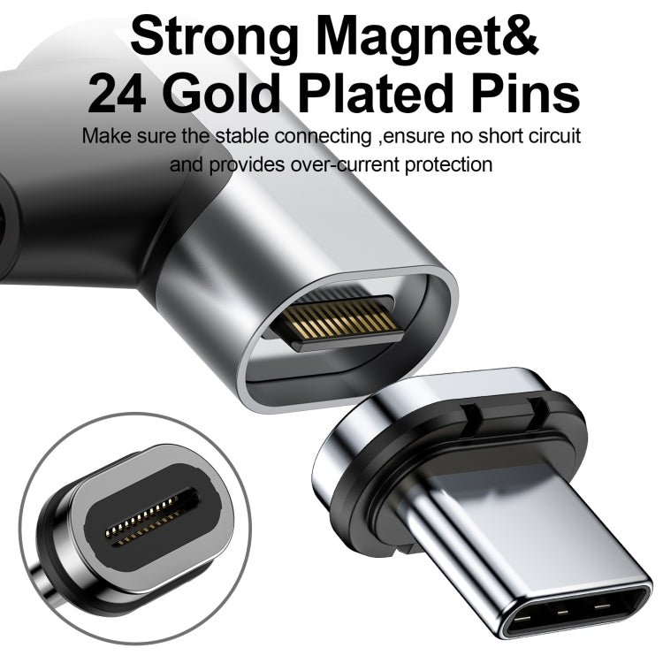 Магнитный адаптер USB-C / Type-C с позолоченными контактами