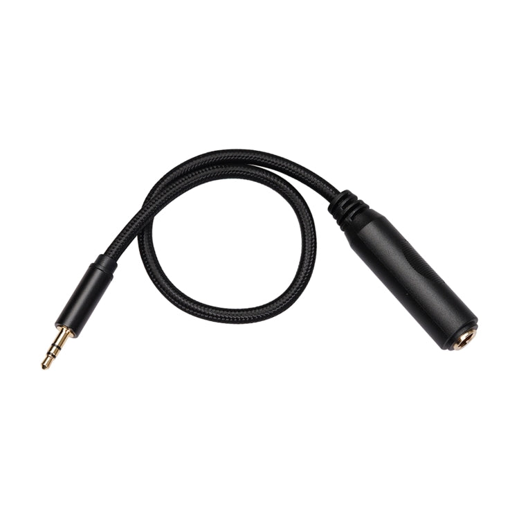 3662B 6,35 mm ligzdas uz 3,5 mm ligzdas audio adaptera kabelis, garums: 30 cm