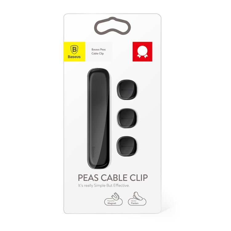 Настольный органайзер Baseus USB Cable Clip Desk Tidy с держателем для проводов и клейкой основой