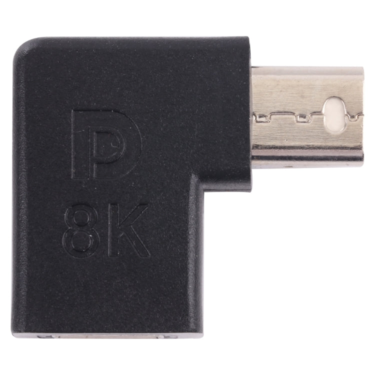 Угловой адаптер 8K Mini DisplayPort «мама-папа»