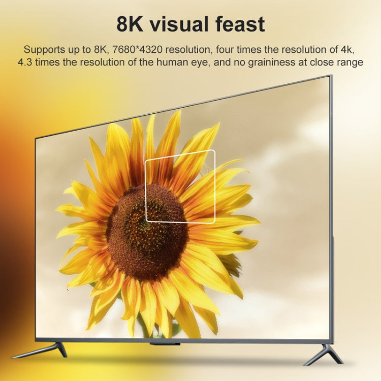 Прямой адаптер DisplayPort 8K (штекер/гнездо DisplayPort)