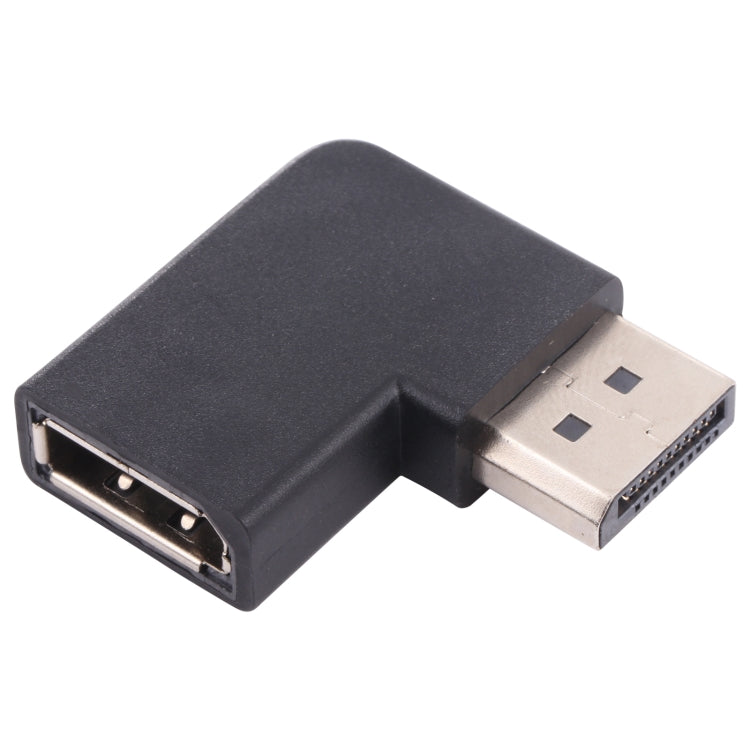 8K DisplayPort vīriešu un DisplayPort sieviešu elkoņa adapteris
