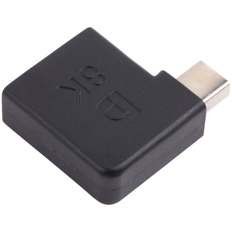 Угловой адаптер 8K Mini DisplayPort «папа» — «мама» DisplayPort