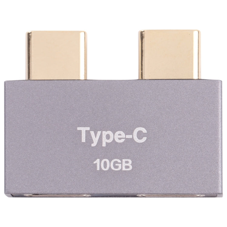 Адаптер с двумя разъёмами USB-C/Type-C (папа) на два разъёма USB-C/Type-C (мама)