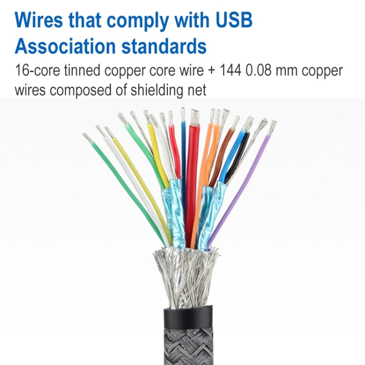Кабель-адаптер 4K 60 Гц USB-C / Type-C (штекер) — Mini DisplayPort (гнездо)