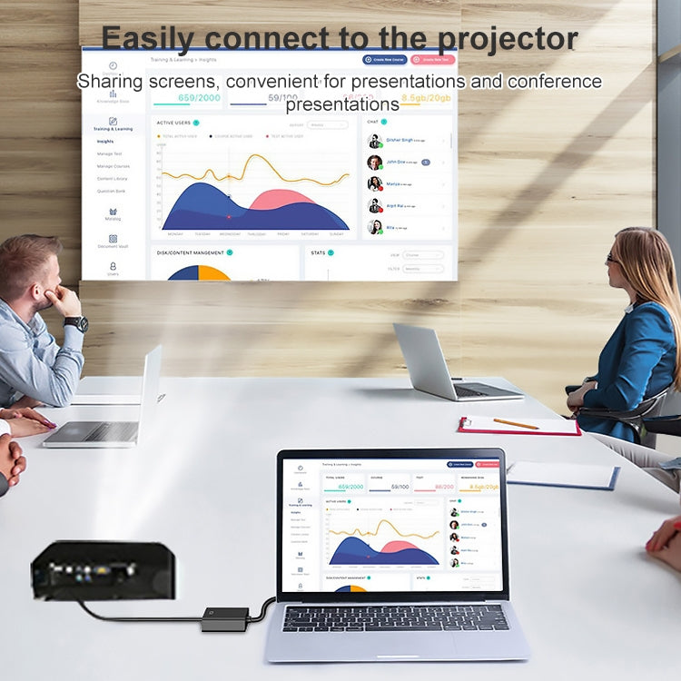 HDCO-VGAM2 1080P VGA-конвертер «папа» - «мама» HDMI с аудиокабелем 3,5 мм