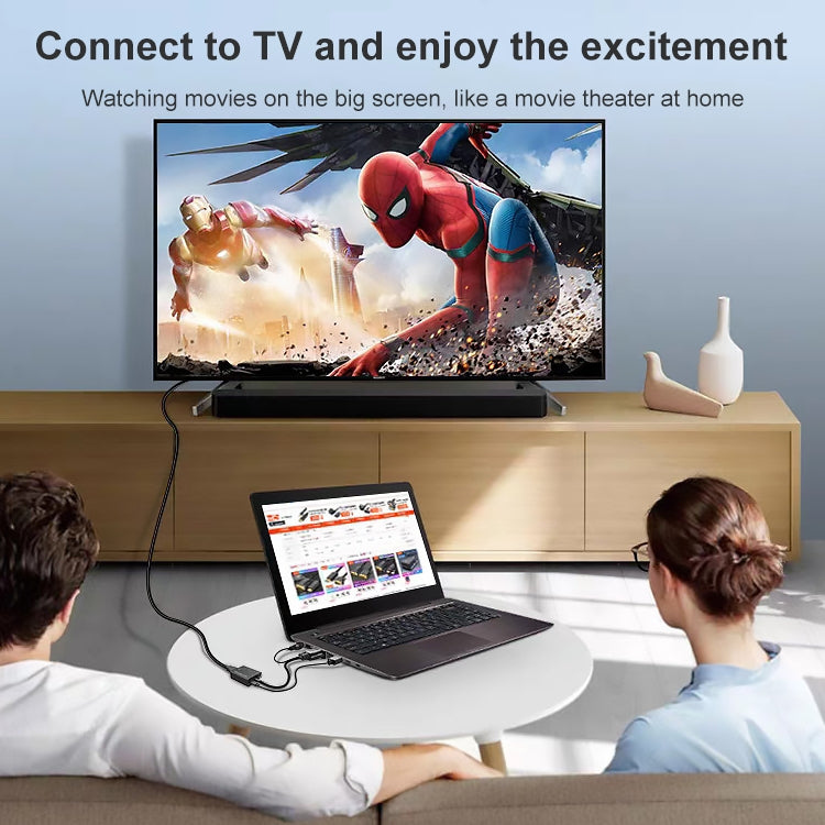 HDCO-VGAM2 1080P VGA-конвертер «папа» - «мама» HDMI с аудиокабелем 3,5 мм