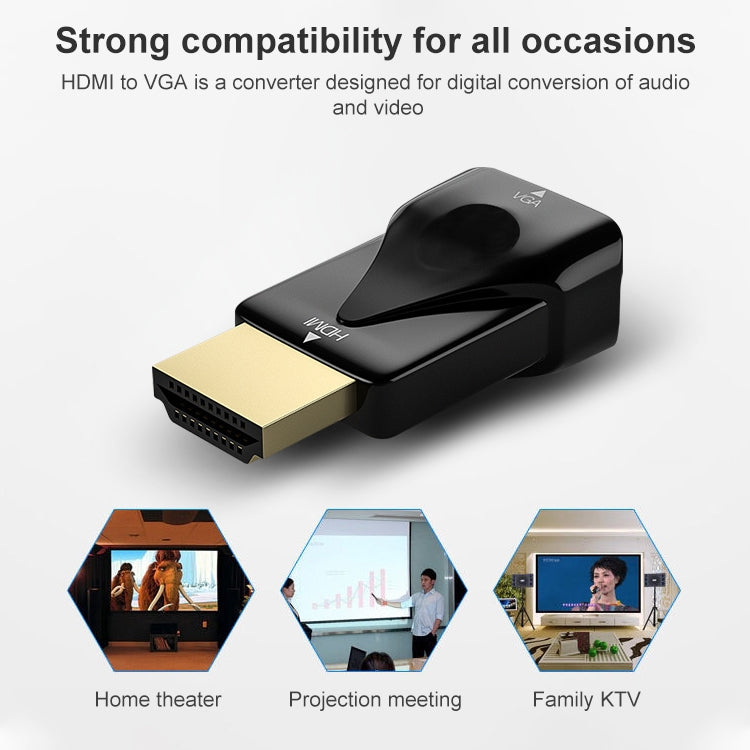 Адаптер-конвертер H79 HDMI в VGA
