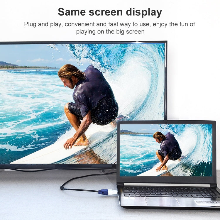 Адаптер-конвертер H79 HDMI в VGA