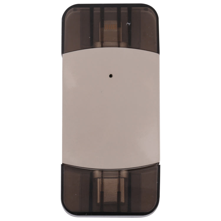 4 в 1 8-контактный + USB-C / Type-C (папа) на USB 3.0 + USB (мама) OTG картридер