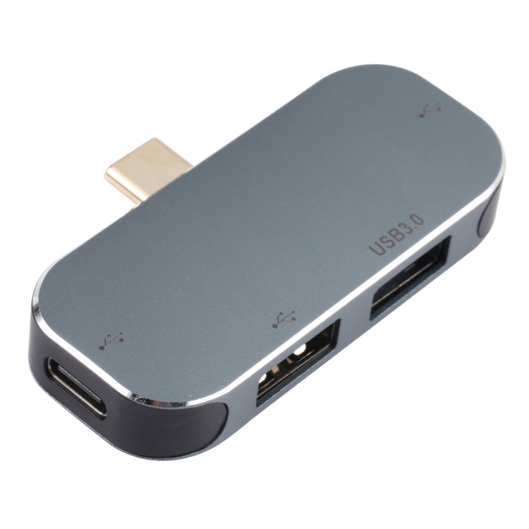 4 vienā USB-C / C tipa vīriešu — USB-C / C tipa + USB 3.0 + divkāršs USB mātīšu adapteris