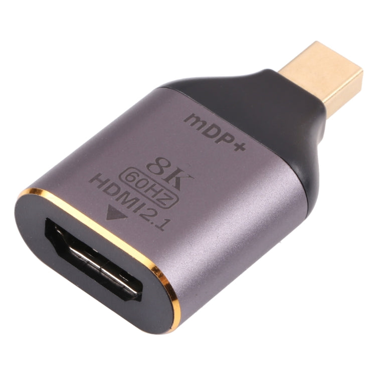 Адаптер HDMI 2.1 8K 60 Гц (женский) на Mini DP (мужской)